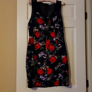 Flower print Bodycon